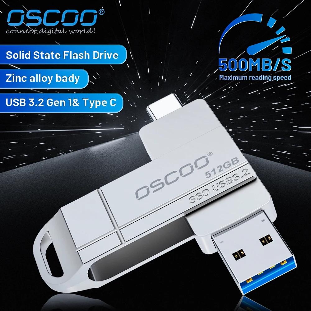  SSD ָ Ʈ USB 3.2 ÷ ̺ ũ,   ̺ ޸ ƽ, ޴ ġ U ũ, 512GB, 256GB